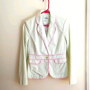 LILLY PULITZER Seersucker Blazer